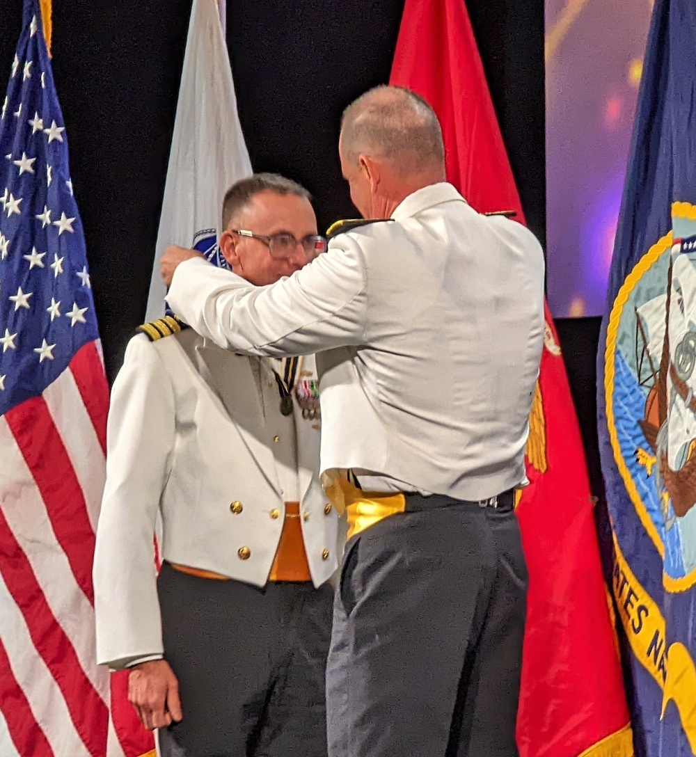 Moreell Medal Awarded to OICC China Lake's Operations Officer Cmdr. Nathan Hardy