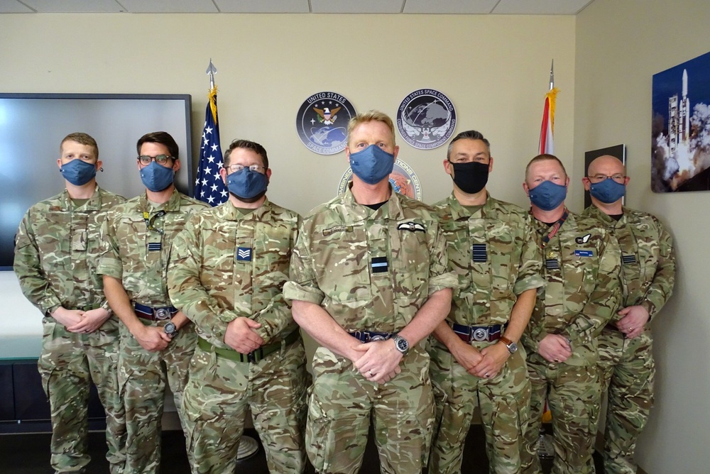 U.K. Air and Space Attaché visits CFSCC