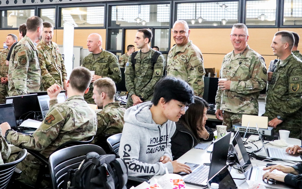 Iowa National Guard, Kosovo Security Force senior leaders observe international cyber exercise