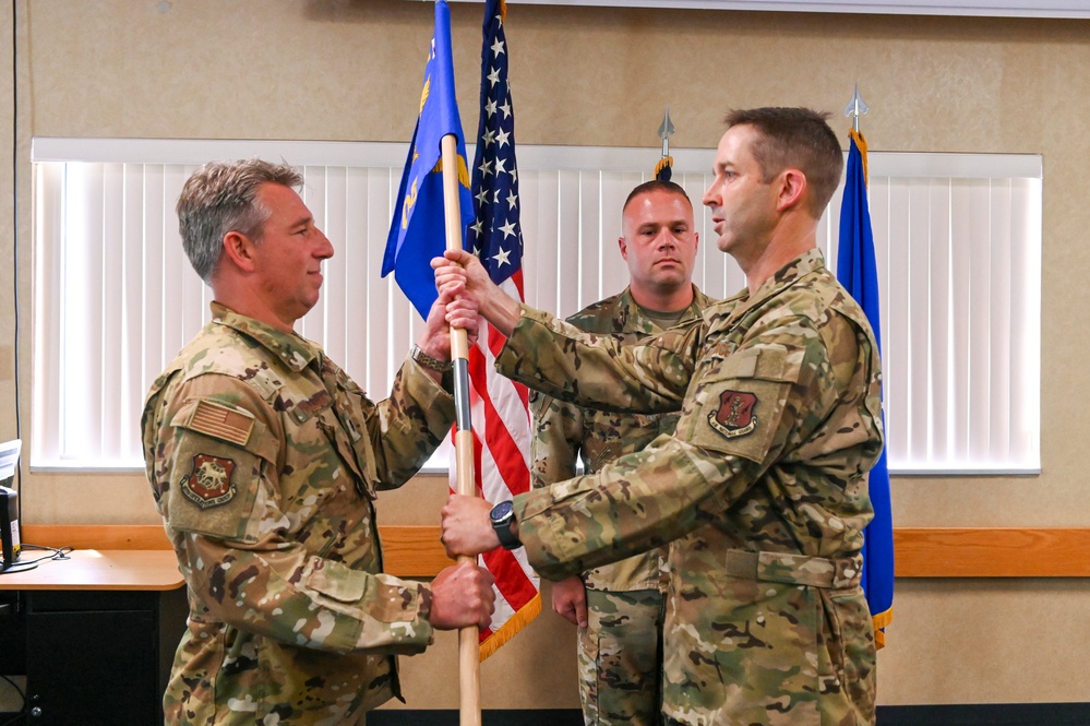 Holsinger takes command of 167th Operations Support Squadron