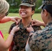 1st Lt. Mikaela F. Frias' promotion ceremony