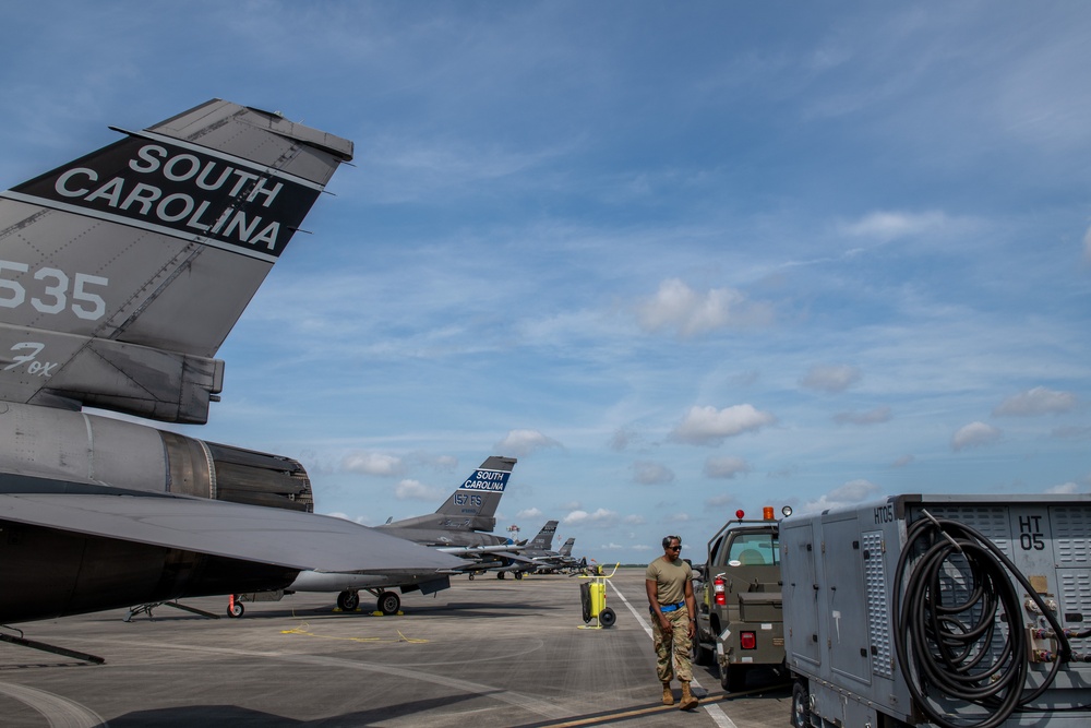 SC ANG takes part in Sentry Savannah