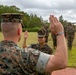 1st Lt. Mikaela F. Frias' promotion ceremony