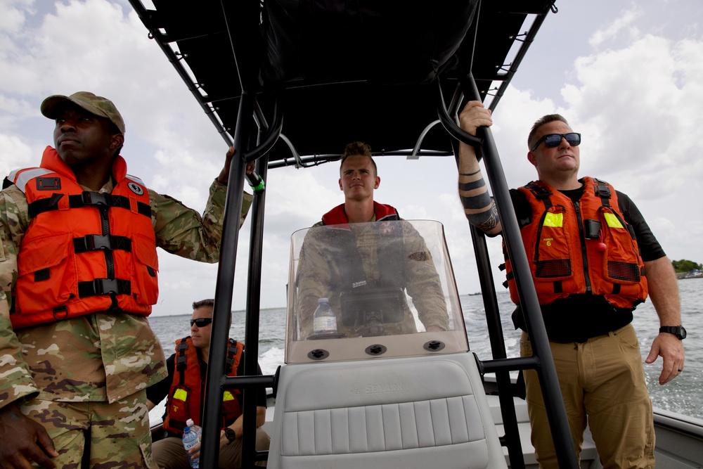 Florida National Guard CERF-P assists with maritime operations