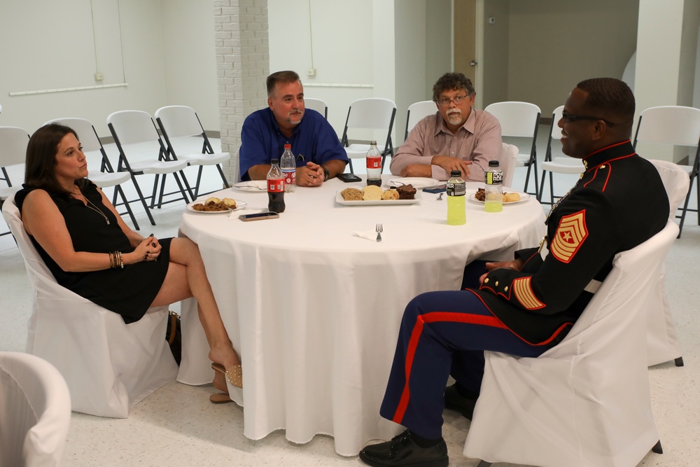 U.S. Marine Corps Recruiting Station Baton Rouge holds Center of Influence Professional Dinner at Walker High School