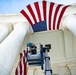 U.S. Flag Hanging at Memorial Amphitheater