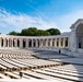 U.S. Flag Hanging at Memorial Amphitheater