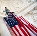 U.S. Flag Hanging at Memorial Amphitheater