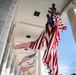 U.S. Flag Hanging at Memorial Amphitheater