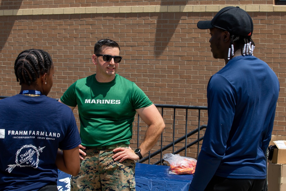 Marines at the Men and Women’s Track and Field Championship