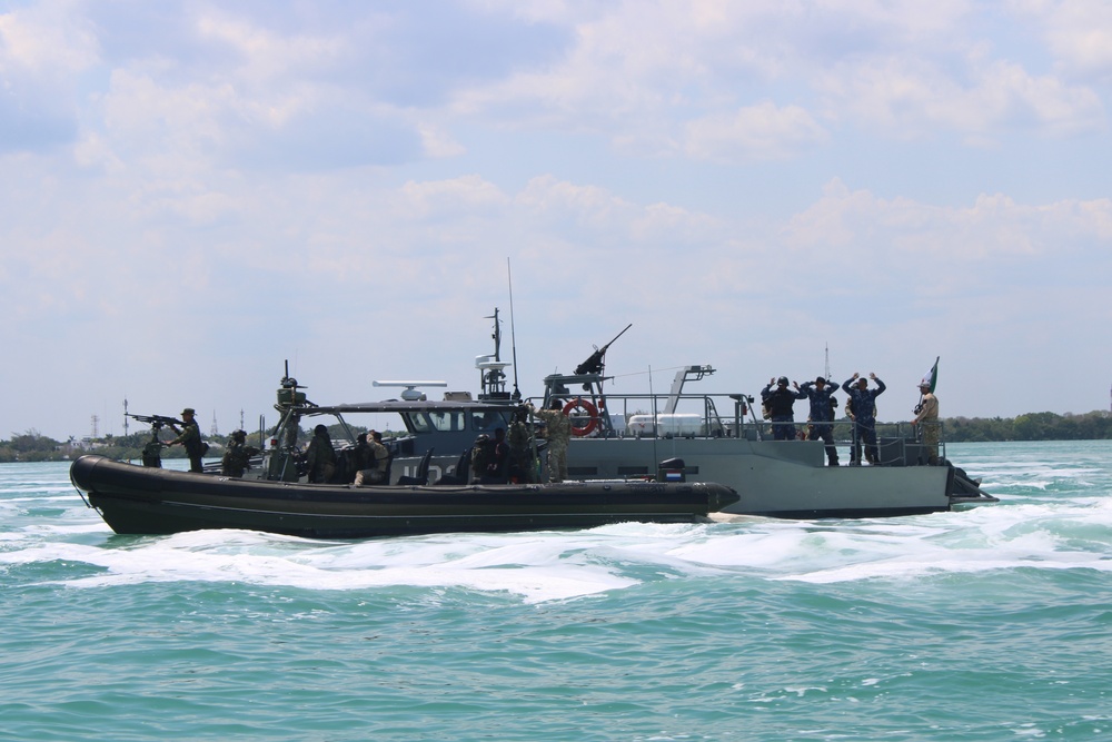 7th SFG trains in open water interdiction during TRADEWINDS 2022
