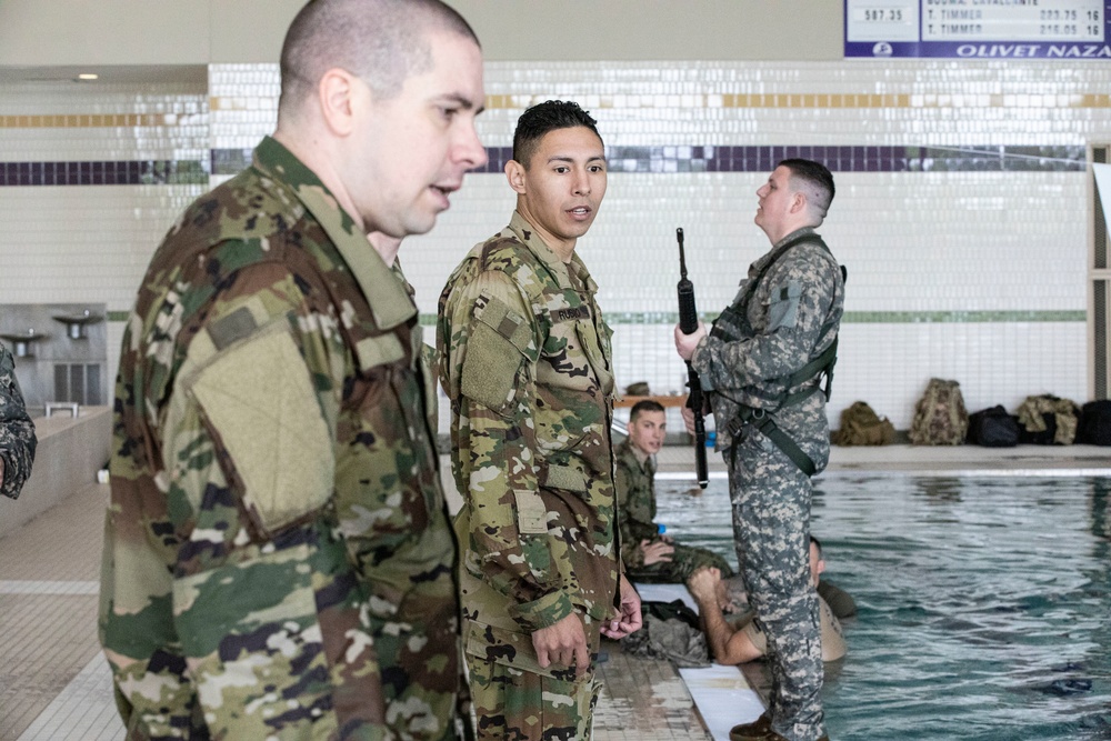 Combat Water Survival Training