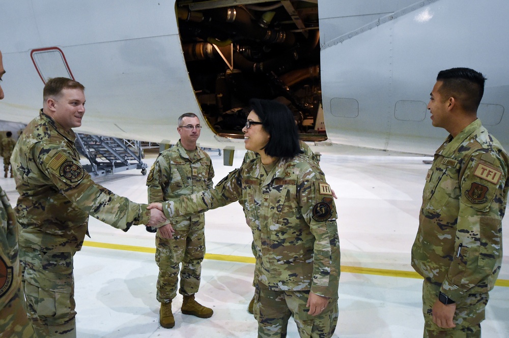 HAF Directorate of Total Force Integration visits Tinker AFB