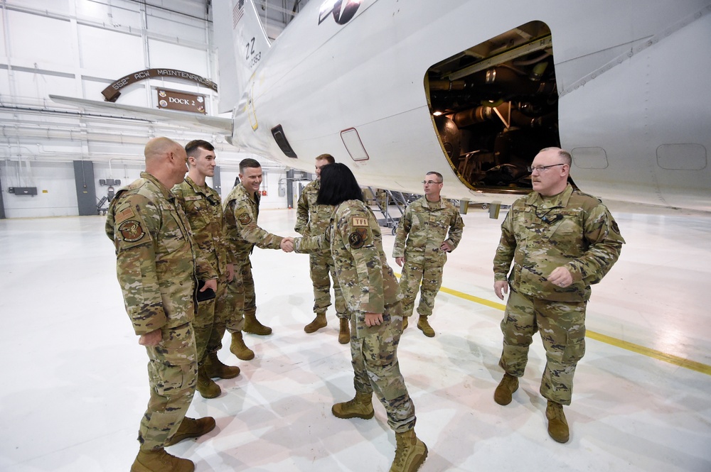 HAF Directorate of Total Force Integration visits Tinker AFB