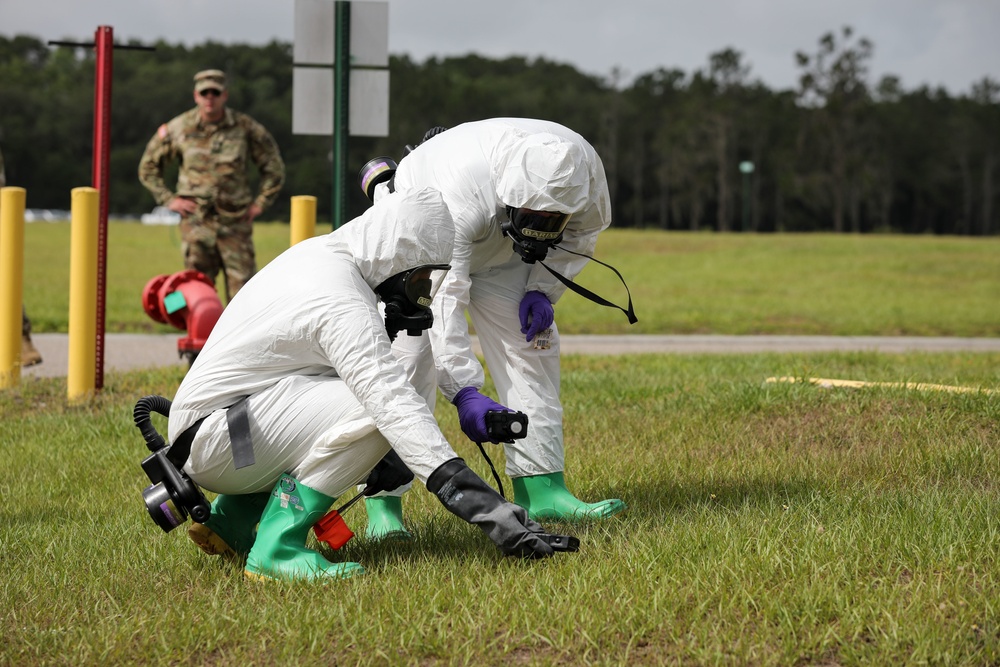 43rd CST joins FBI during simulated training at Operation Night Hammer