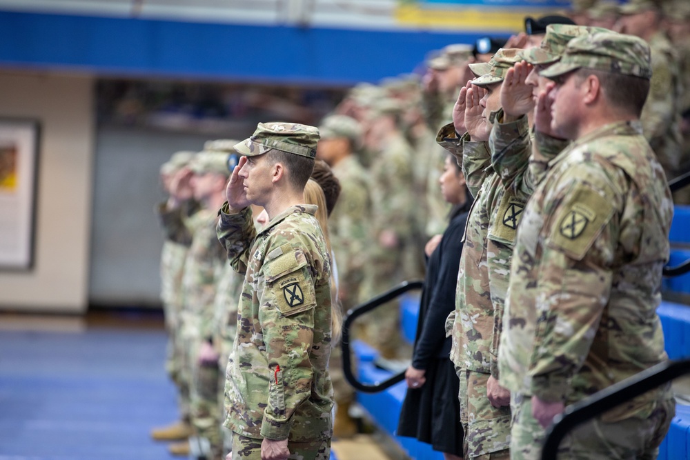 4th Battalion, 31st Infantry Regiment Change of Command Ceremony