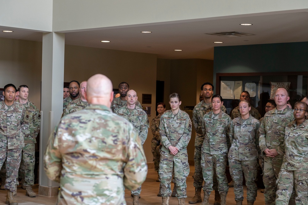 Brig. Gen. Gabrielli visits SJAFB