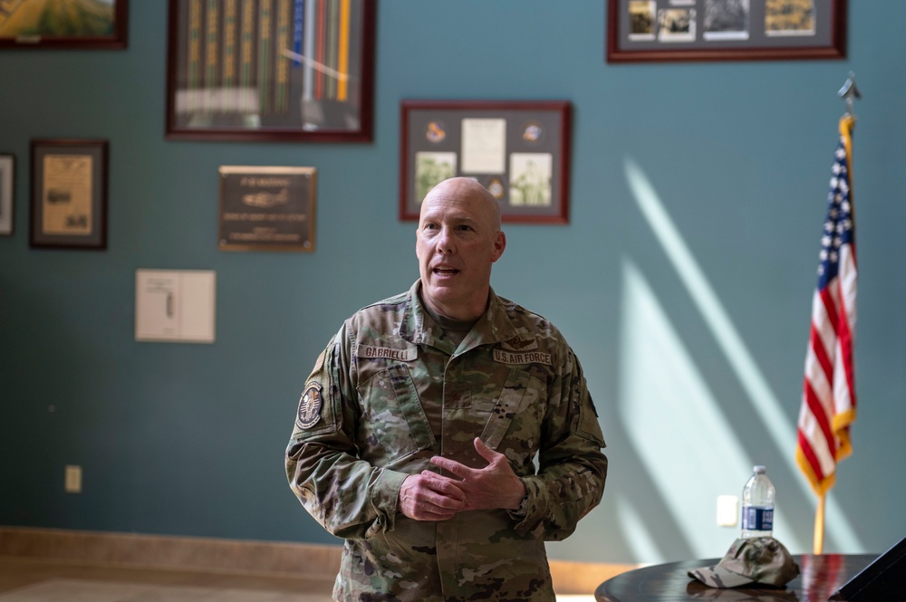 Brig. Gen. Gabrielli visits SJAFB