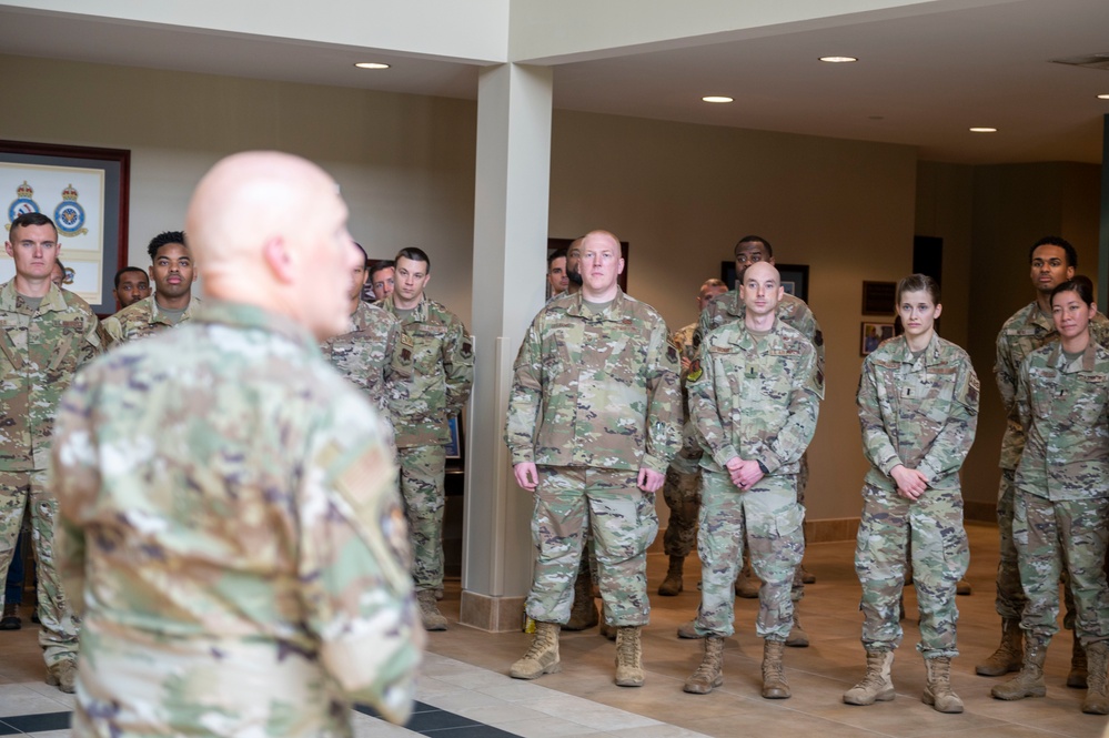 Brig. Gen. Gabrielli visits SJAFB