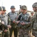 1-133rd Infantry commander briefs Iowa, Kosovo generals