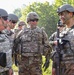 Iowa, Kosovo generals visit troops at Camp Atterbury