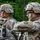 1-133rd company commander briefs Iowa, Kosovo leaders on unit operations 1-133rd company commander briefs Iowa, Kosovo leaders on unit operations