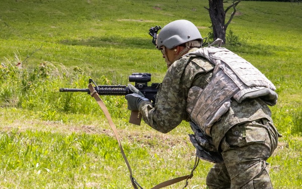 Iowa, Kosovo troops conduct joint live-fire exercise