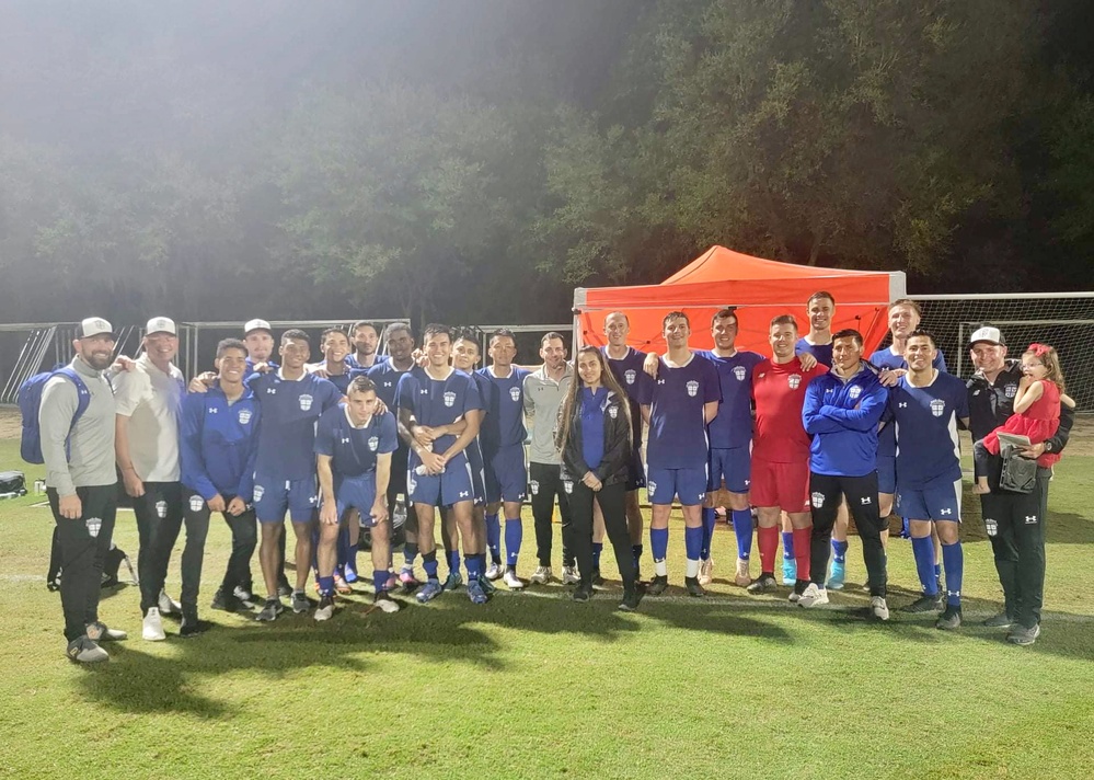 Reservist leads team to victory at U.S. Armed Forces Soccer Championship