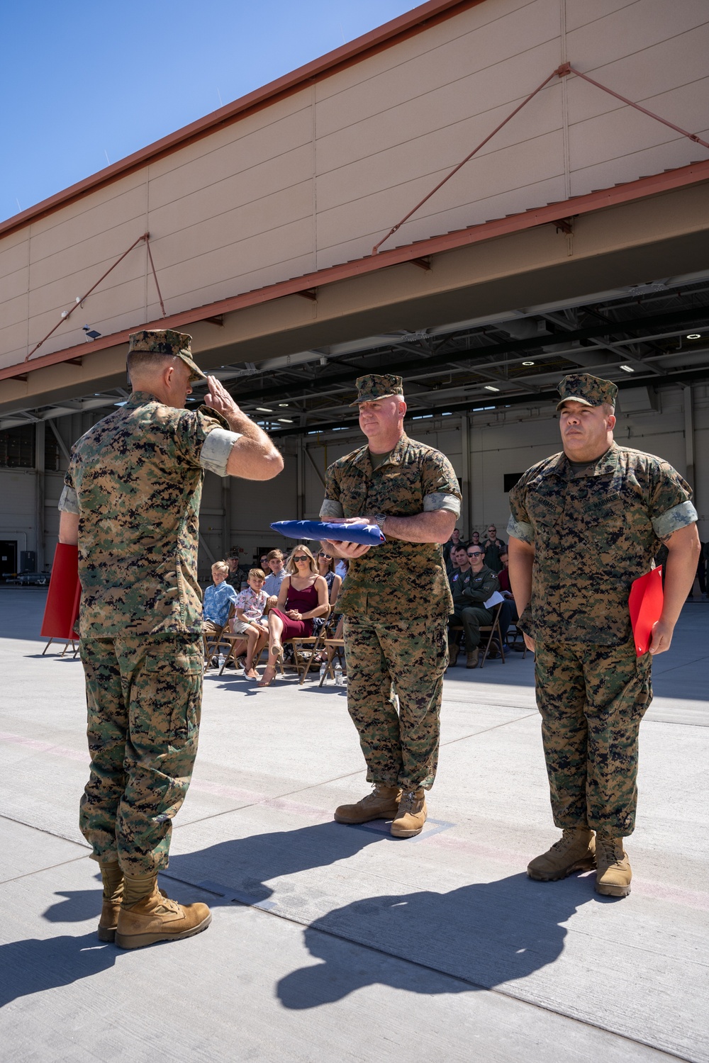 VMX-1 retirement ceremony