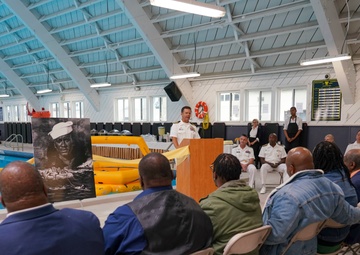 Navy Dedicates Rescue Swimmer Training Pool and Presents Posthumous Award to WWII Hero’s Family