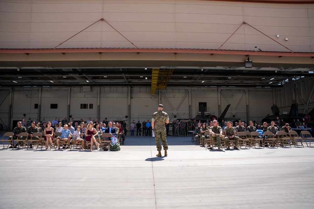 VMX-1 retirement ceremony