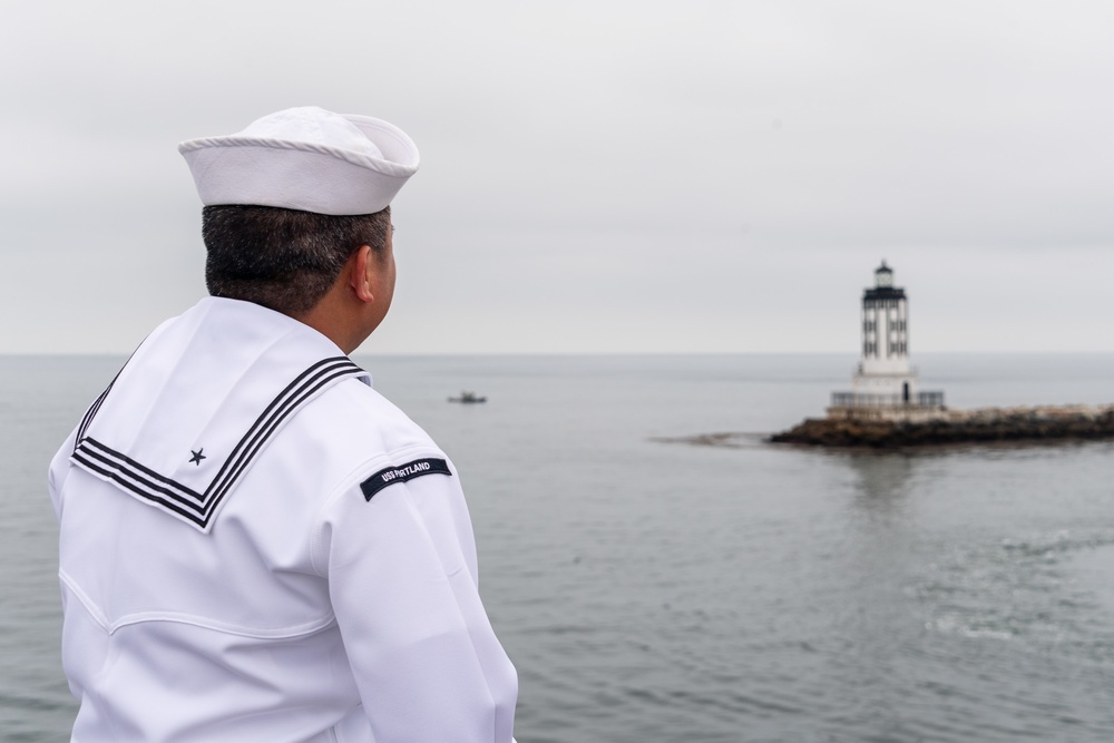 USS Portland (LPD 27) Arrives for LA Fleet Week 2022