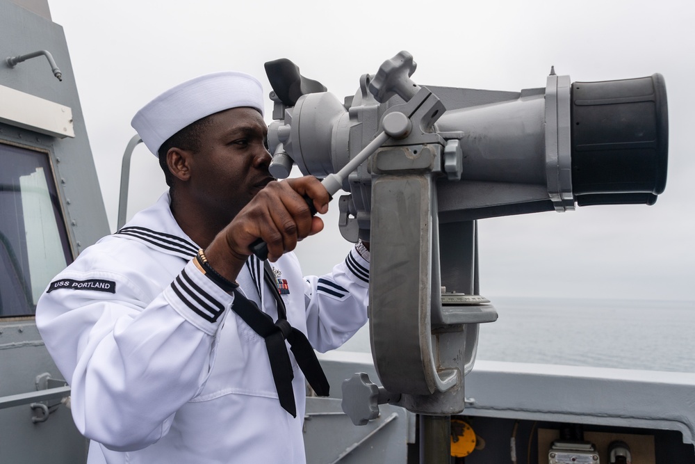 USS Portland (LPD 27) Arrives for LA Fleet Week 2022