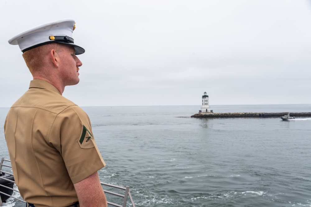 USS Portland (LPD 27) Arrives for LA Fleet Week 2022