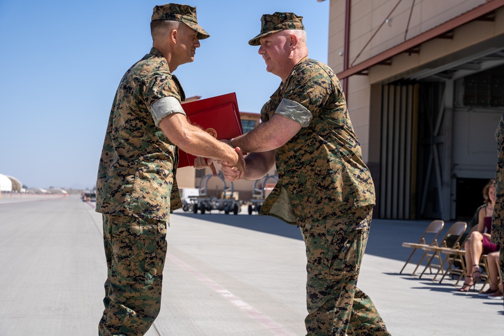 VMX-1 retirement ceremony