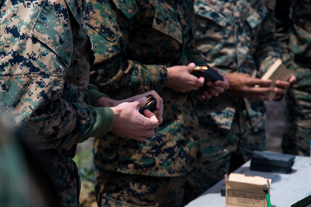 MWSS-171 EOD Conducts M110 Range During Eagle Wrath 22