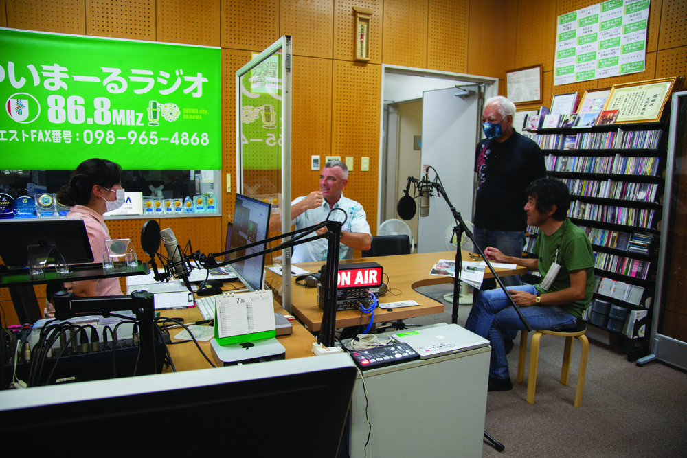 A Japanese speaking Marine shares thoughts on local radio show