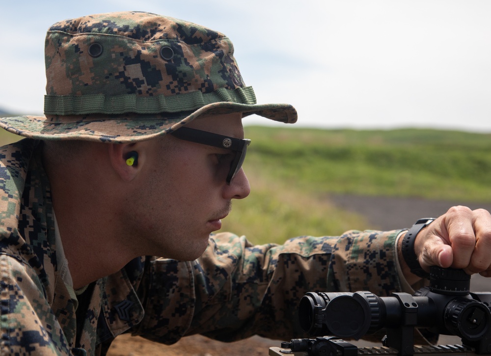 MWSS-171 EOD Conducts M110 Range During Eagle Wrath 22