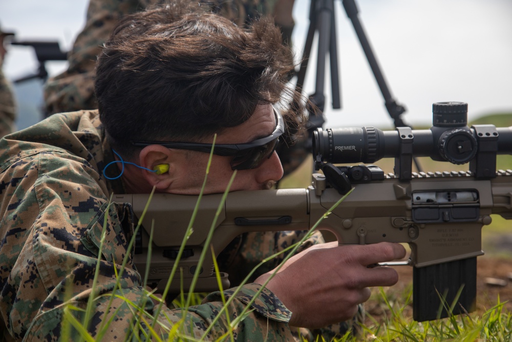 MWSS-171 EOD Conducts M110 Range During Eagle Wrath 22