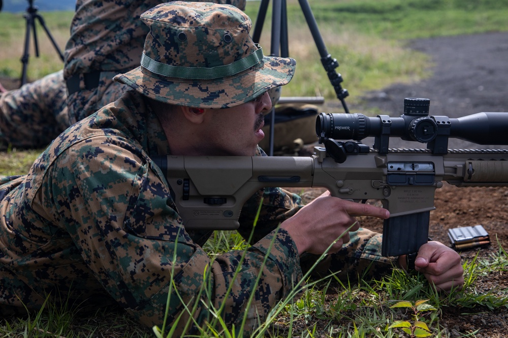 MWSS-171 EOD Conducts M110 Range During Eagle Wrath 22