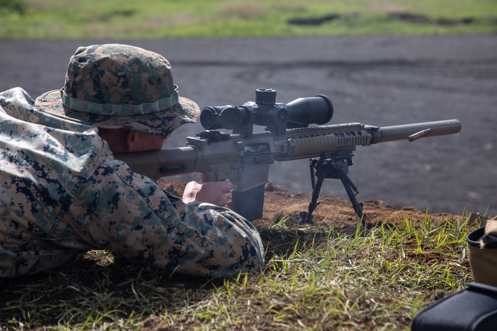 MWSS-171 EOD Conducts M110 Range During Eagle Wrath 22