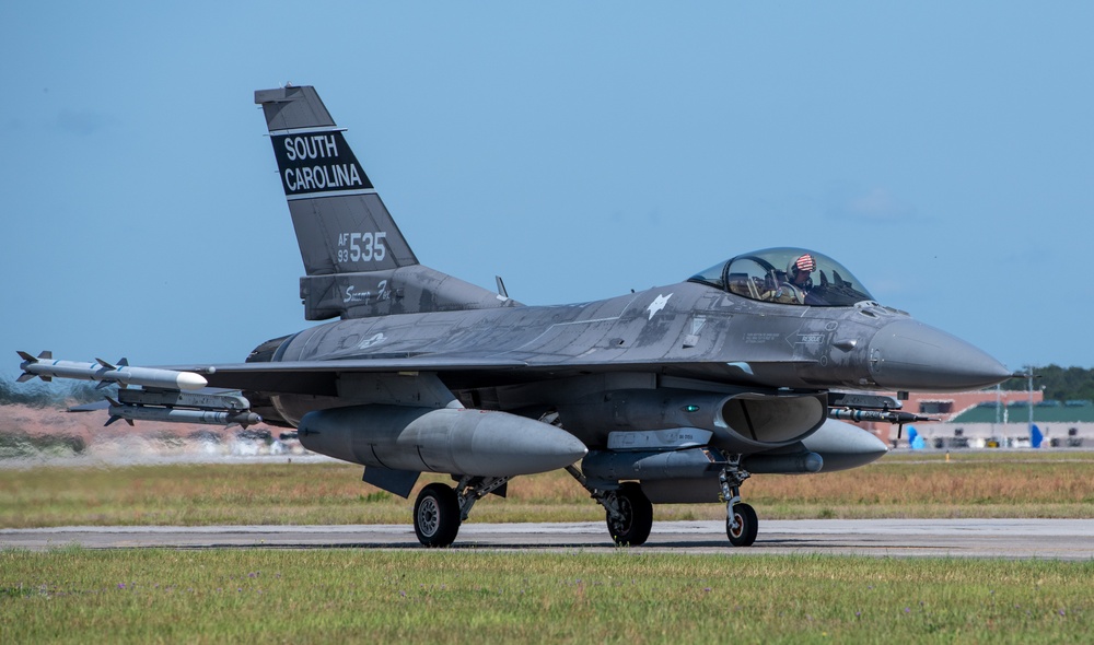 F-16 Fighting Falcon at Sentry Savannah 2022