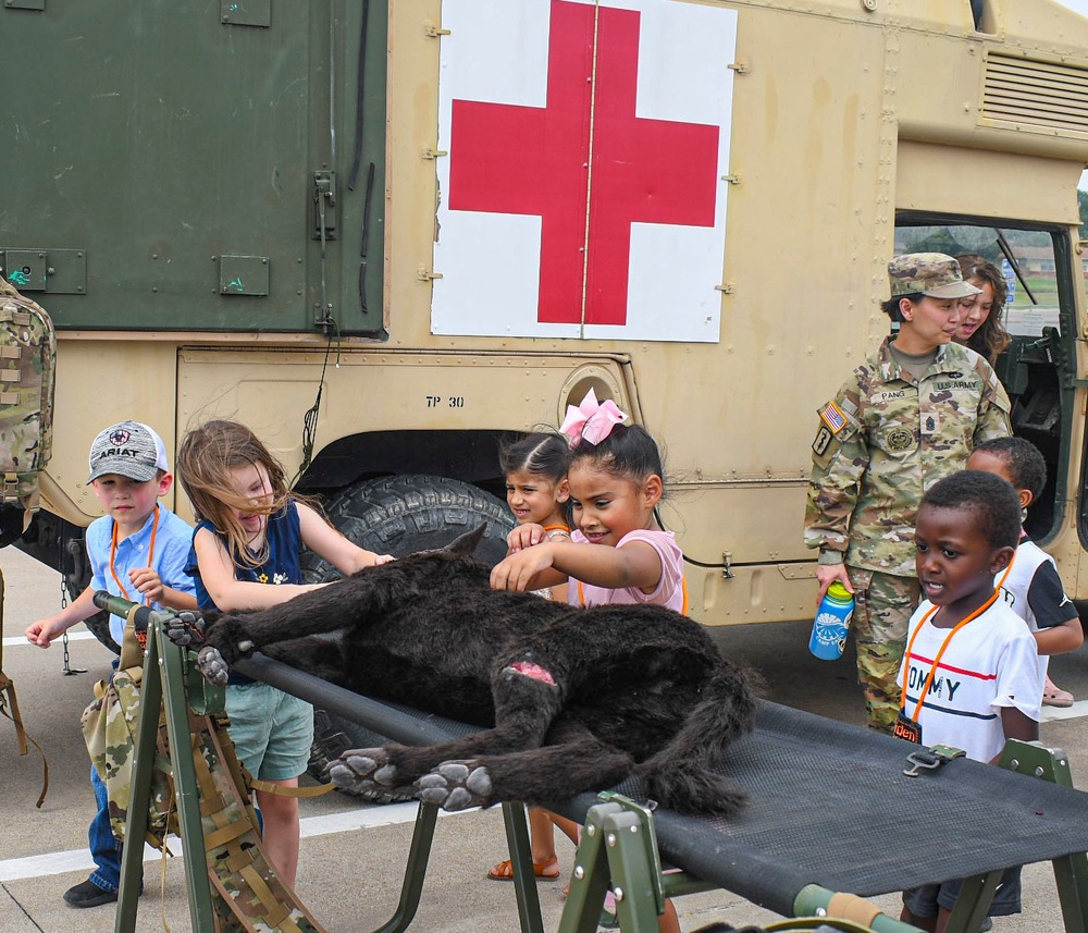 Meadows Elementary Career Day Highlights Military Careers