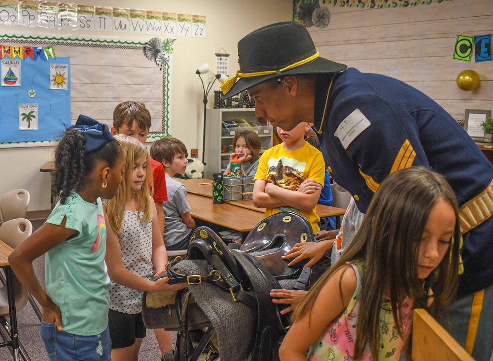 Meadows Elementary Career Day Highlights Military Careers