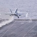 An E/A-18G Launches From The Flight Deck