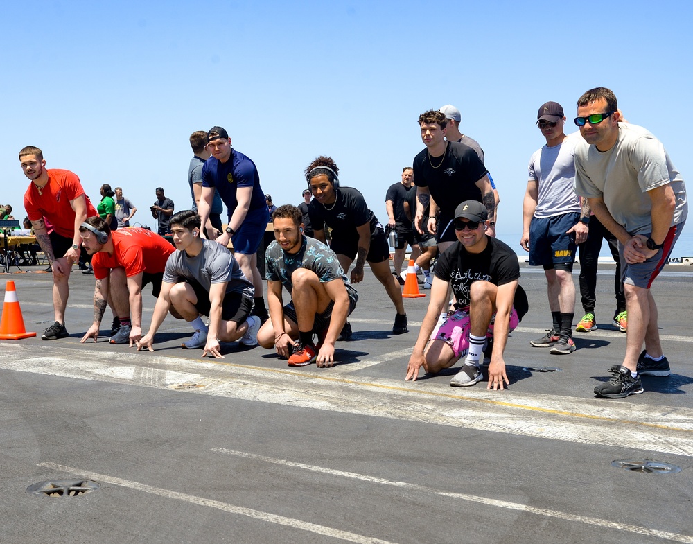 The Harry S. Truman Carrier Strike Group is on a scheduled deployment in the U.S. Naval Forces Europe area of operations iemployed by U.S. Sixth Fleet to defend U.S., Allied and Partner interests.