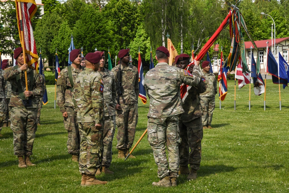 307th Airborne Engineer Battalion Change of Command