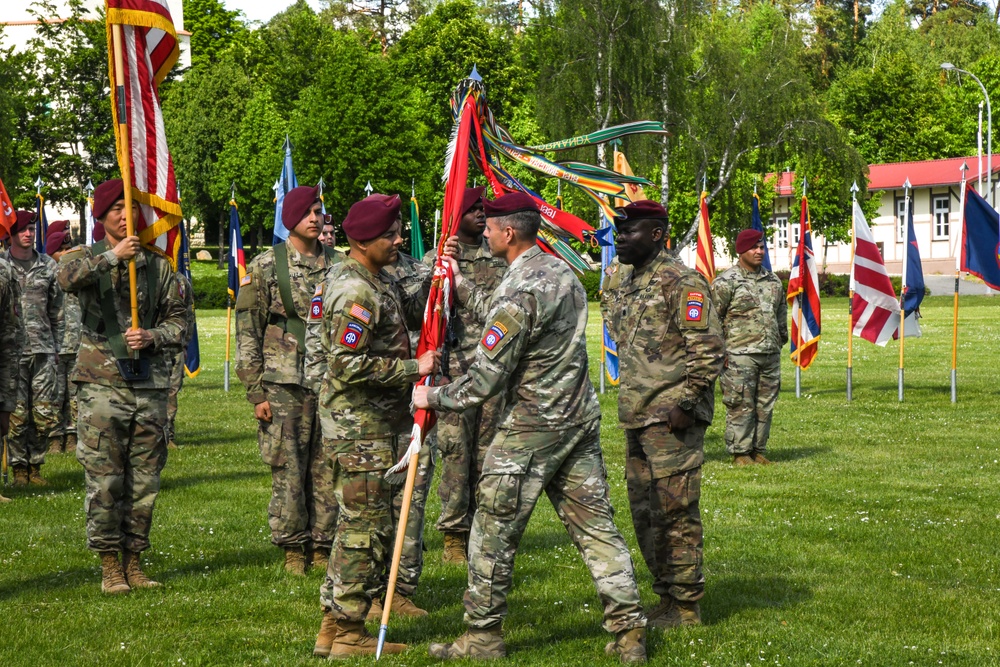 307th Airborne Engineer Battalion Change of Command