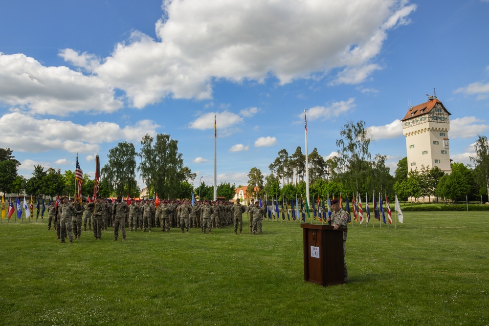 307th Airborne Engineer Battalion Change of Command