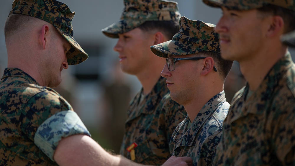 2/8 Annual Rifle Squad Competition Award Ceremony